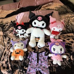 Kuromi / Sanrio Plushies