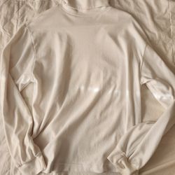 White Turtle Neck LARGE