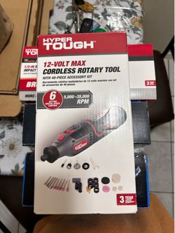 Hyper tough cordless rotary tool