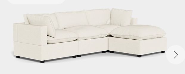New in Box - Albany Park Kova Sand Cloud Sectional - Free Delivery