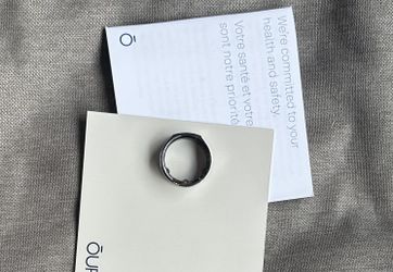 Oura Ring Gen 3 Heritage - Size 12, Silver
