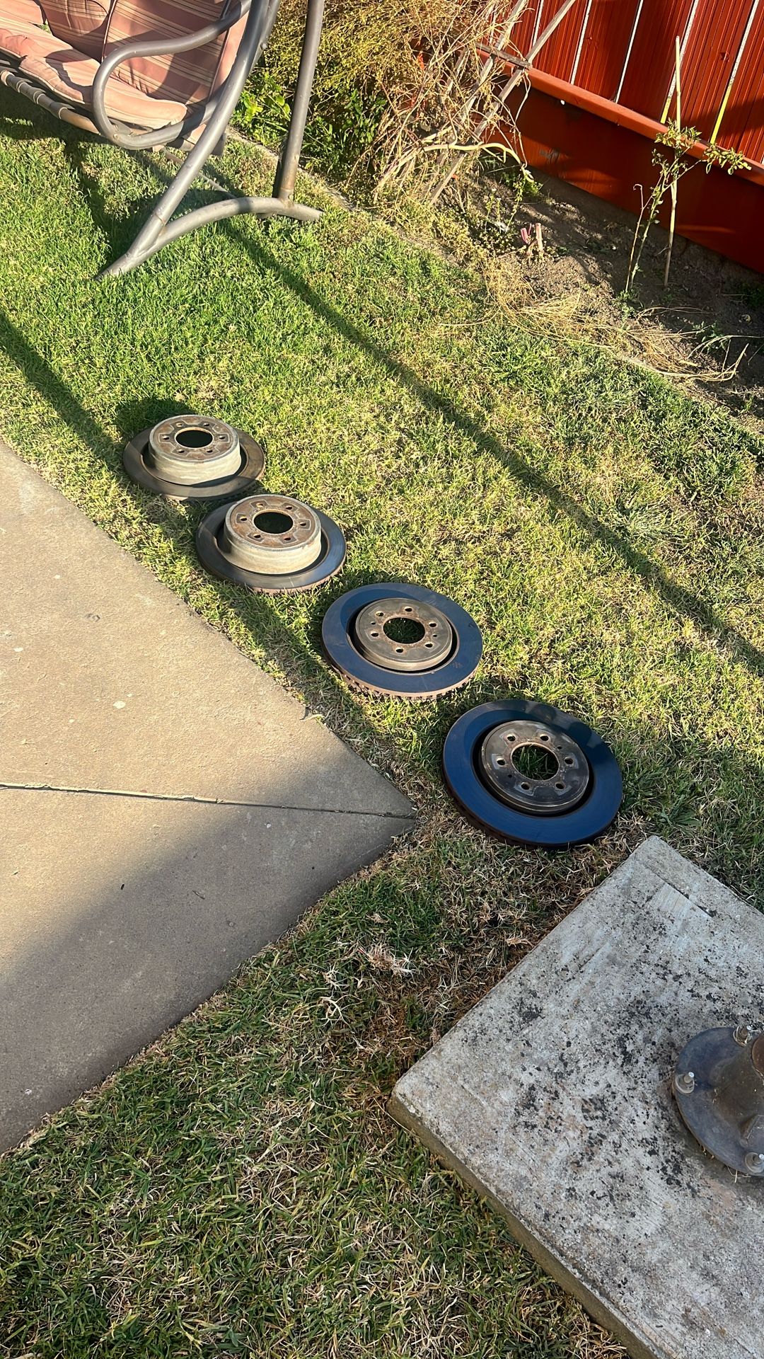 Used Brake Rotors For A 2014 Ford Raptor 6.2 L 4 X 4