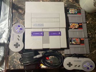 Super Nintendo bundle