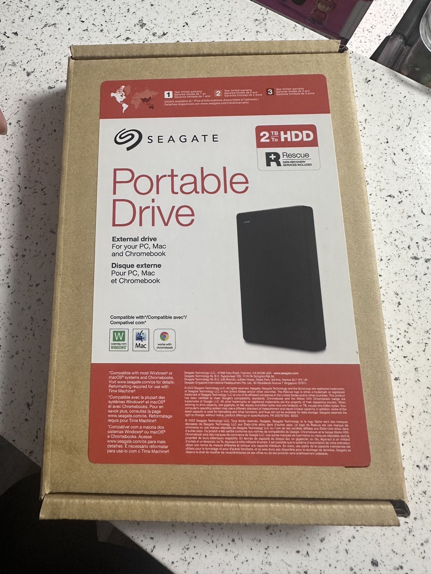 2TB Portable Hard Drive