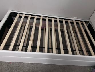 Matching twin trundle beds