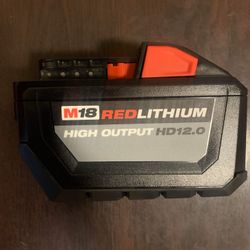 Milwaukee M18 12.0 High Output Battery New 