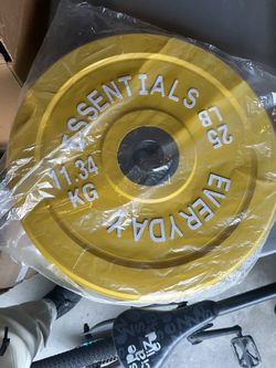 Essentials 25 LB Plate $35