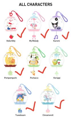 Pop Mart Sanrio Sweet Dream Bubble House Various