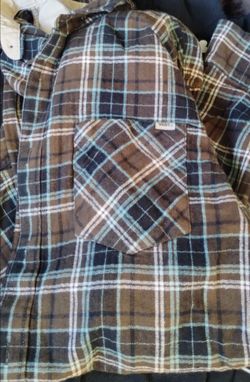 VANS button up flannel