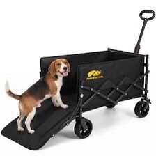 MIKKUPPA Folding Dog Wagon Cart