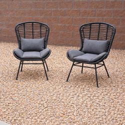 Outdoor Patio Chairs Set Of 2