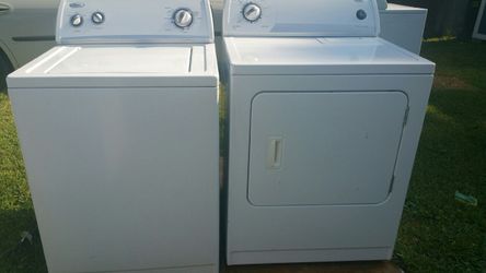 Whirlpool washer & dryer,set