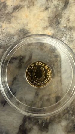 Monarch Precious Metals 1/4 Gram .9999 Fine Gold Round – Lucky Horseshoe