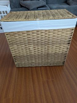 3 Wicker Laundry Baskets