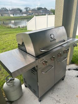 stainless steel char-broil Gas Grill