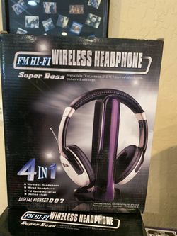 New in box wireless headphones