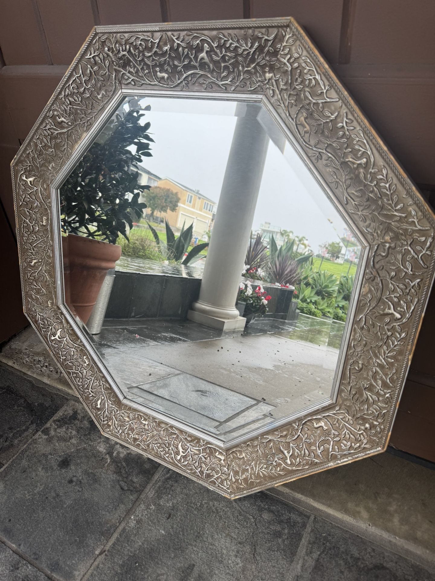 Beautiful Hexagon Mirror 31in X 31in
