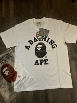 Bape whit t shirt