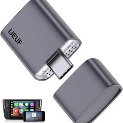 Brand New  Car For 2018+ Wireless CarPlay Adapter 2025 Upgrade, Plug & Play, Converts Factory Wired to Wireless, Stable Connection, Mini Apple Carplay