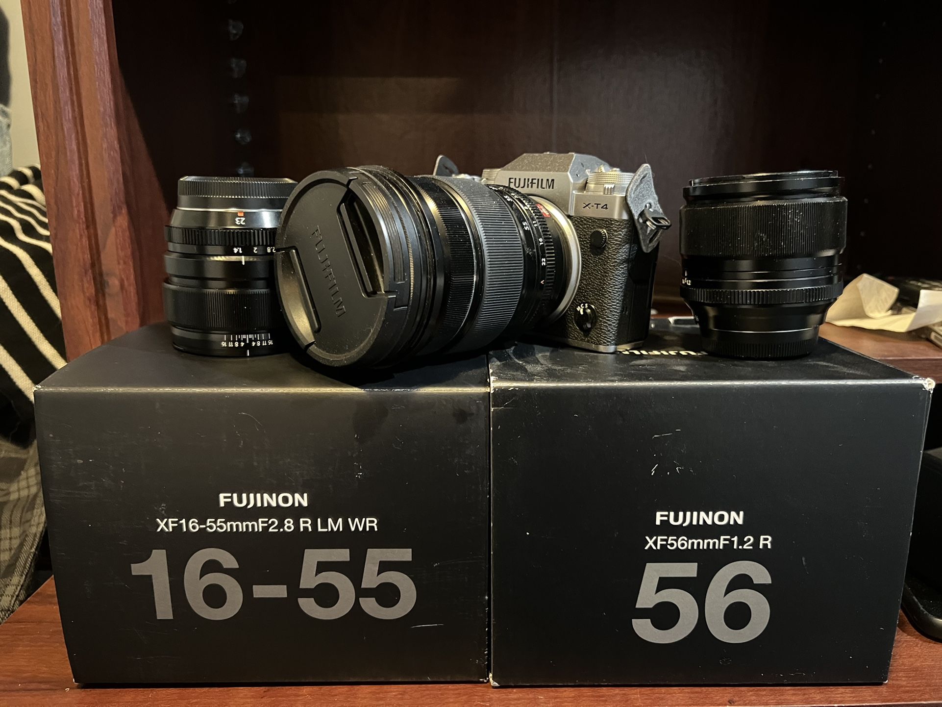 Fujifilm XT4 With Lenses