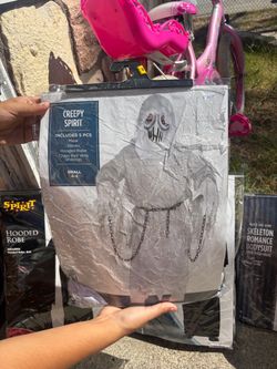 Little boys creepy ghost