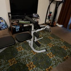 Bench  And Weight Olympic Bar