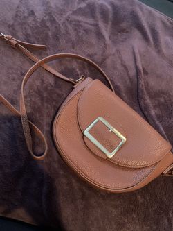 Brown crossbody bag