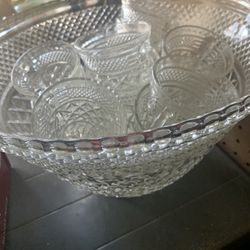 Old School Punch bowl and mugs!