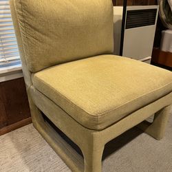 Modern Yellow Accent Chair