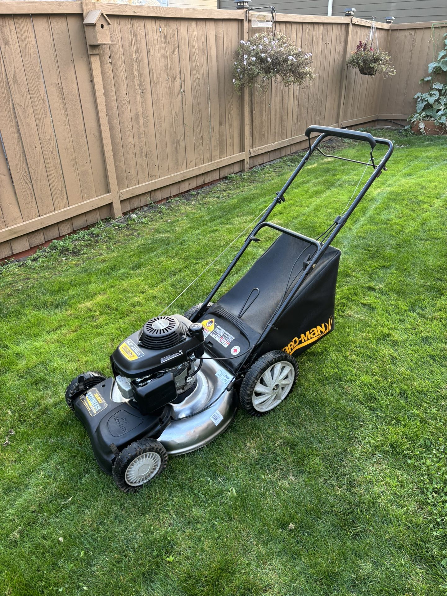 Yard-Man Mower With Honda Engine 