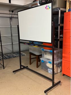Rolling white board
