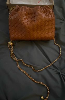 New, leather Crossbody bag