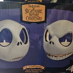Nightmare Before Christmas Candle Holders And Wind Up Toy