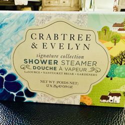 Crabtree and Evelyn Signature Collection Shower Steamers - Nantuket Briar -  La Source - Gardeners 