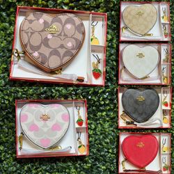Coach heart Wrislets ($28each)