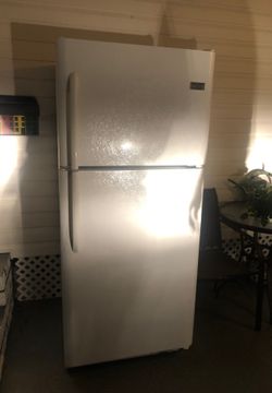 Refrigerator. Make is Frigidaire...... Measurements are as follows: Height: 5” 6”- Width: 2” 6”-Depth 2’ 8’.