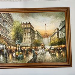 Oil Painting- 42" Height 56" Wide Classic Oil Painting With Canvas 