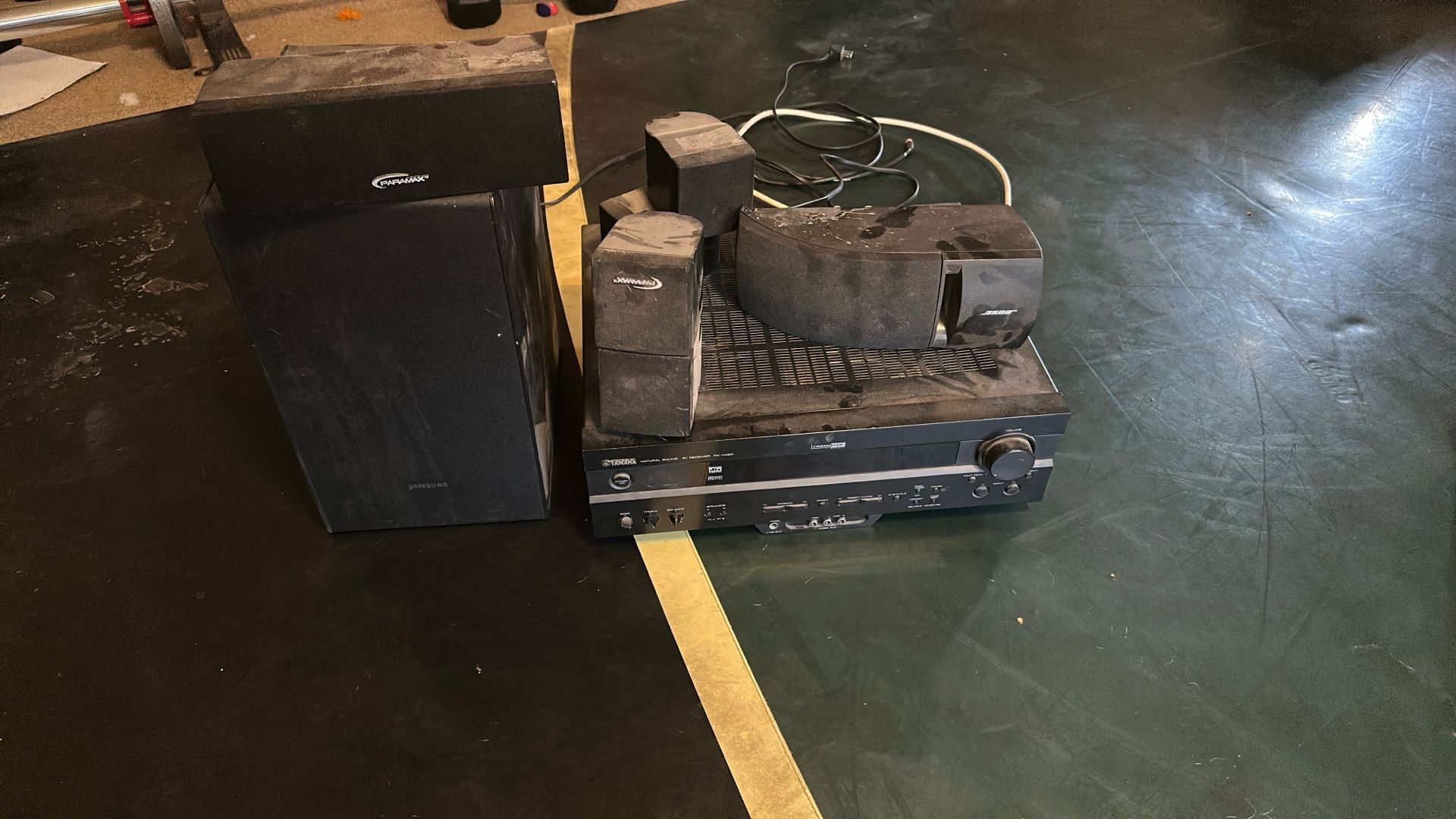 Base And Receiver Speakers