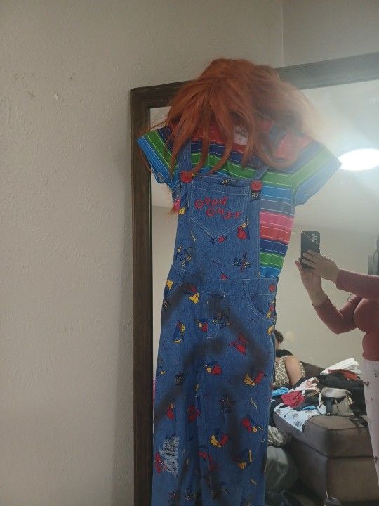 Chucky killer doll costume was only used once