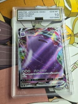 Ditto V Max AGS Gem Mint 10 Card