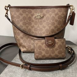 COACH handbag & Matching Wallet