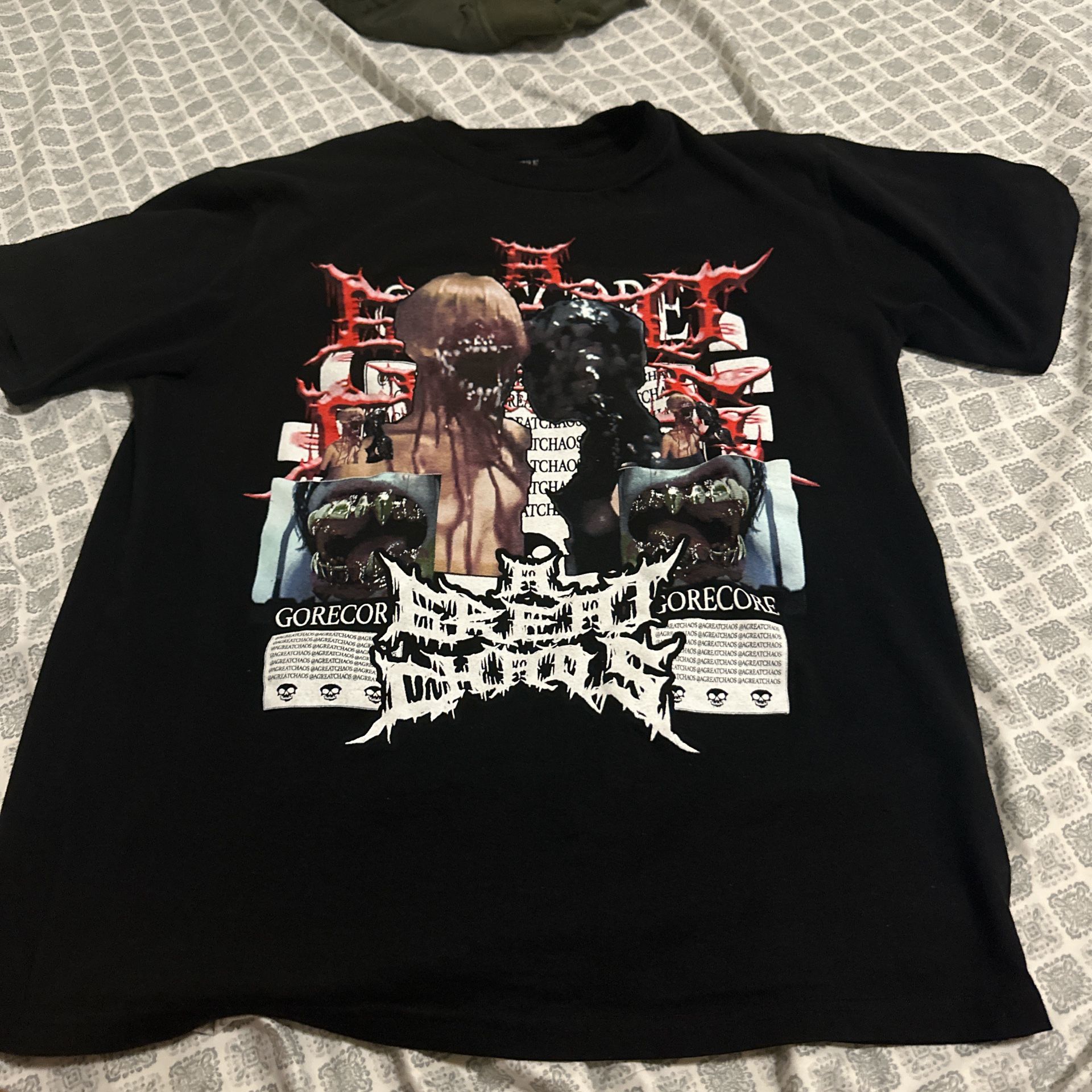 A GREAT CHAOS KEN TOUR MERCH