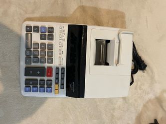 Sharp Electronic Calculator w/9 receipt rolls $30