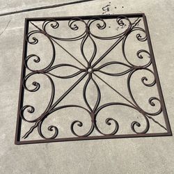 Metal , Iron Fence Art , Patio