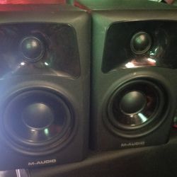 M Audio AV 32.1 Speakers And Subwoofer 