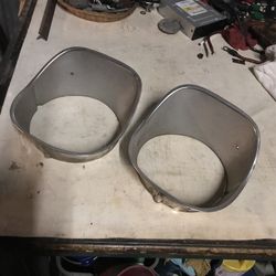 1974 to 77 Chevy Camaro headlight bezels