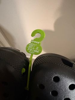 Brand new black crocs