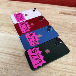 iPhone 13 128GB Att Or Cricket Carrier Only 