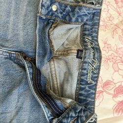 Worn-In Denim Shorts for Effortless Style