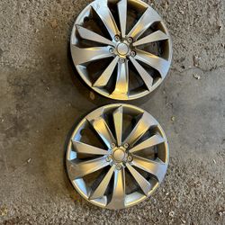 2 Hubcaps for 2019 Subaru Impreza 